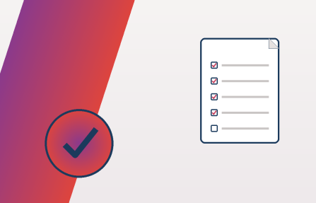 Checklist en kwaliteitscertificaat, symbool voor de vernieuwde ISO 9001 norm